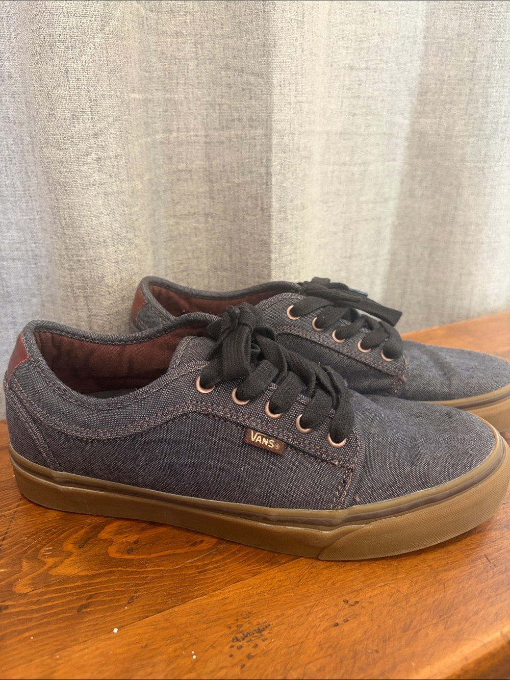 Vans Denim Low-Top Sneakers Men’s Size 10